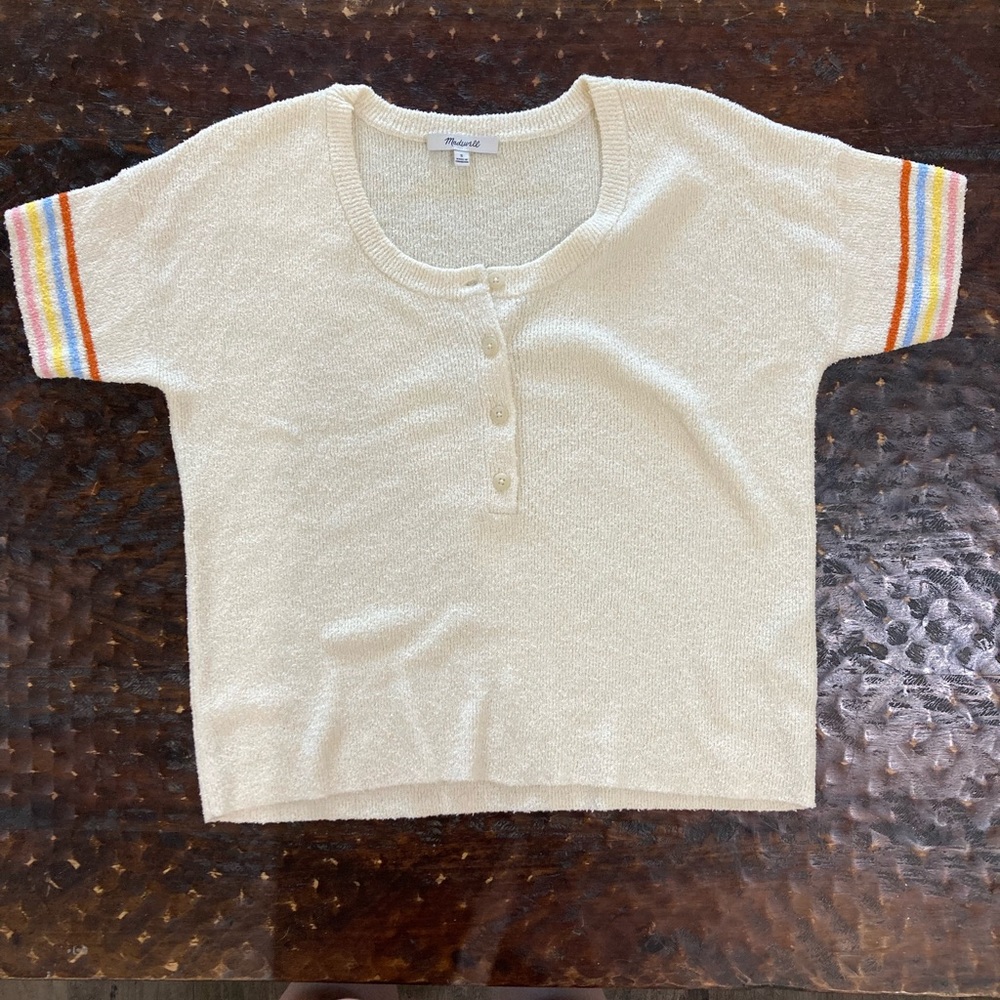 Madewell size small cropped shirt
